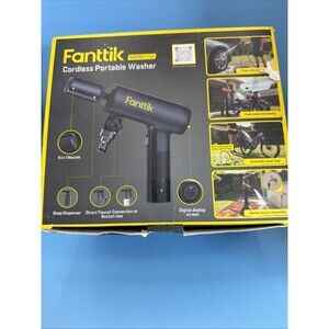 Fanttik K200 Flip Cordless Portable Washer 5-in-1 Nozzle OEM New Sealed